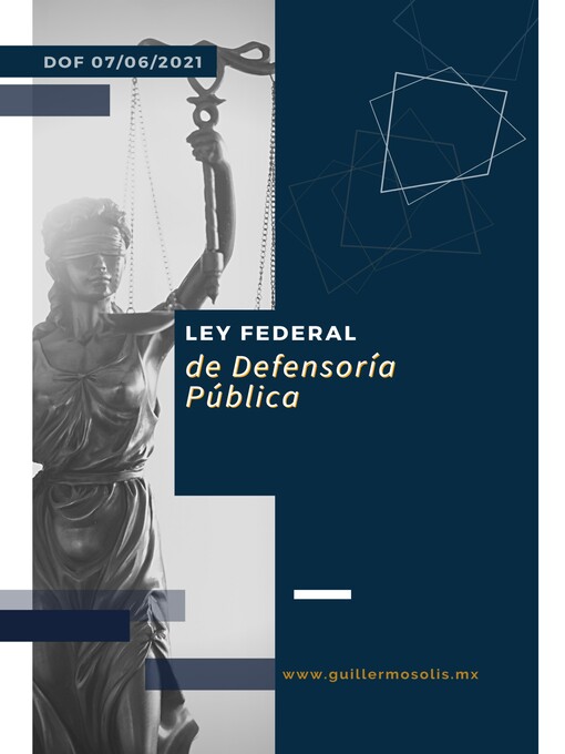 Title details for Ley Federal de Defensoría Pública by Congreso de la Unión - Available
